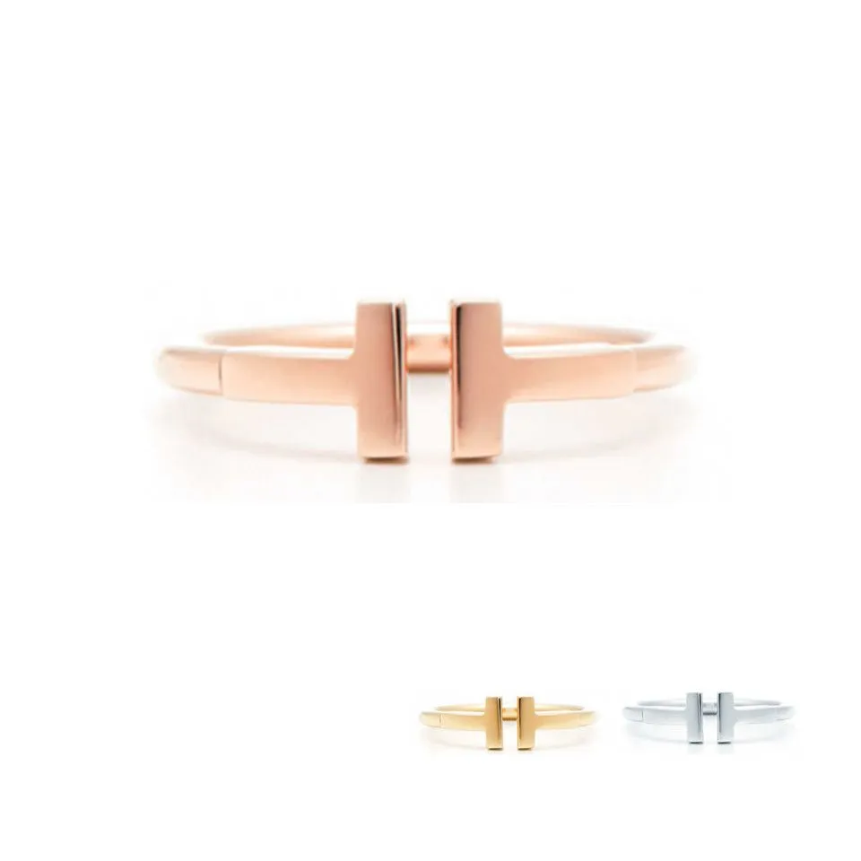 Tiffany T Wire Ring Phony Rose Gold Fine Jewelry Gift Lady UK For Sale GRP07781/GRP07780/GRP07762