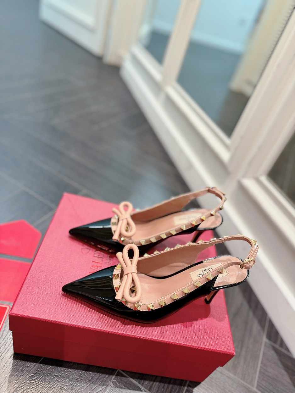 Valentino Shoes Rivet in bow high heels