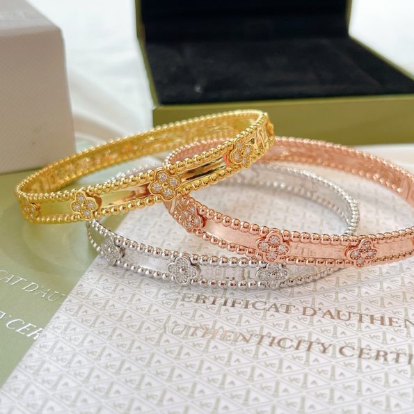 Van Cleef Bracelet Dupe, Perlee Bracelet Diamonds