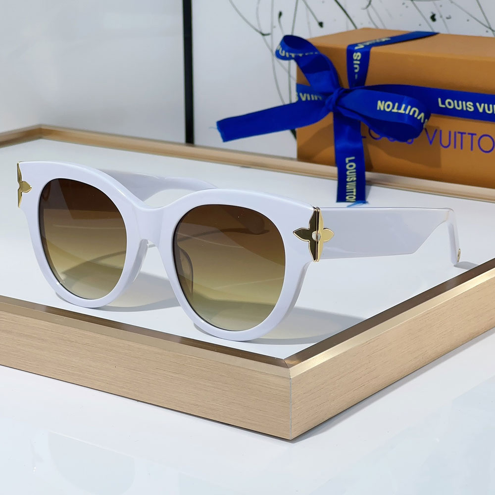 Louis Vuitton LV Clockwise Canvas sunglasses Top quality 锛�Replica锛�