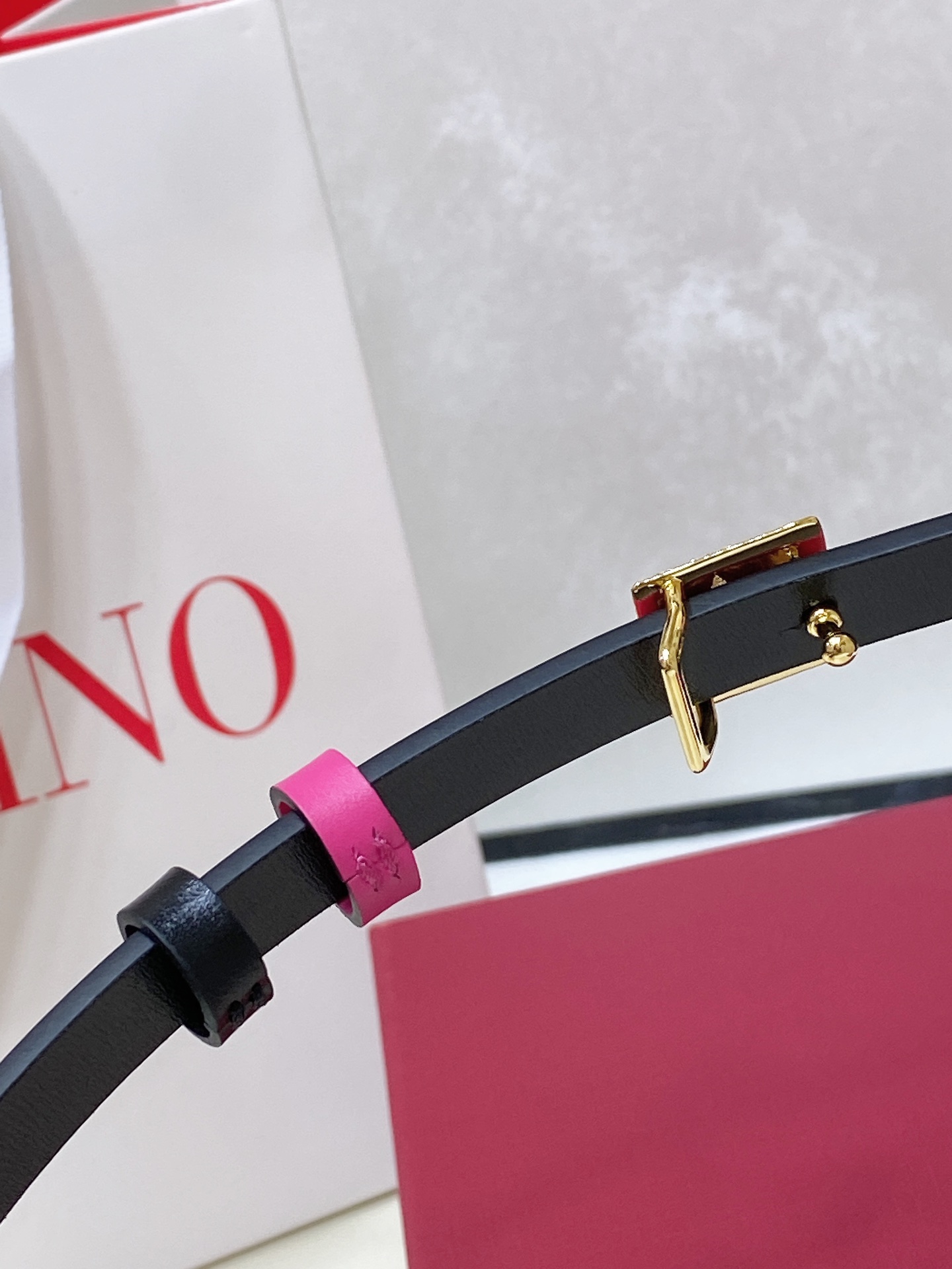 Valentino Leather Belts 1:1 Mirror Version