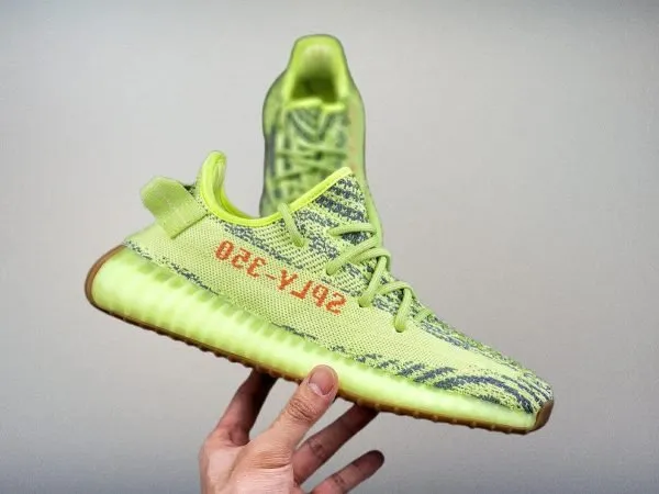 Yeezy350 Boost V2 “Semi Frozen Yellow”(Replica)