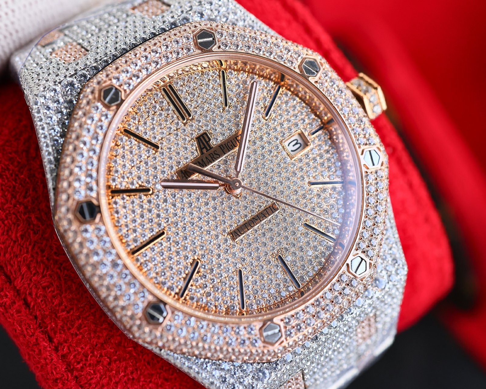 Audemars Piguet Moissanite watch