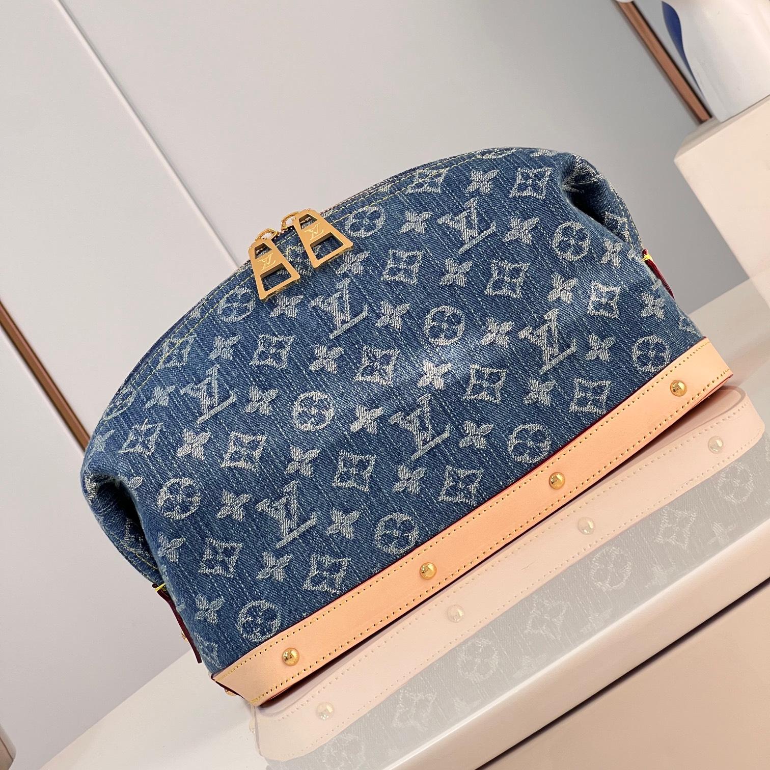Louis Vuitton LV Pochette Cosm茅tique GM M24317 Shoulder Bag Top quality 10A(Replica)