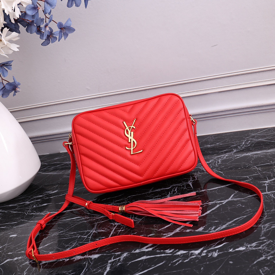Saint Laurent YSL Square Tassel Camera Shoulder Bag(Replica)