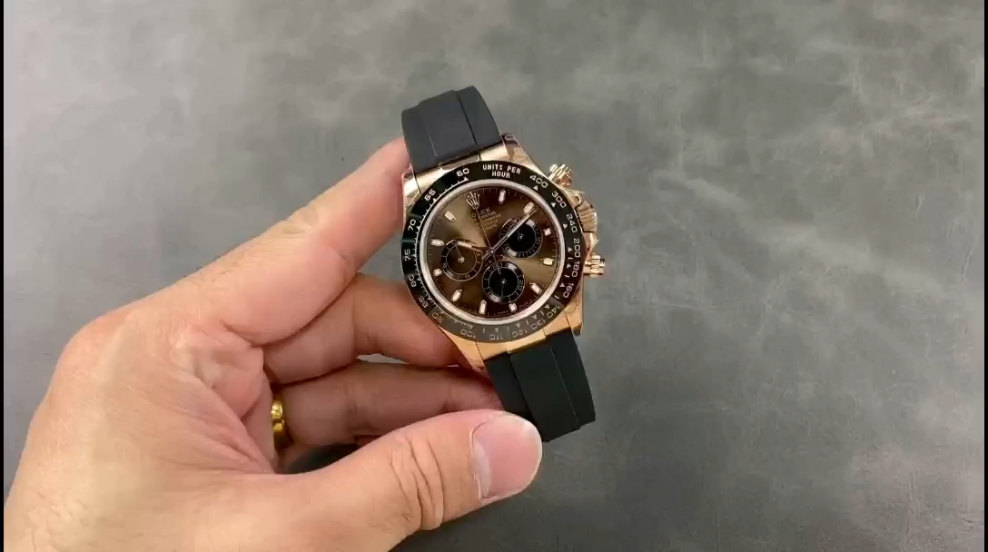 Rolex Daytona Everose Rubber 116515 Chocolate