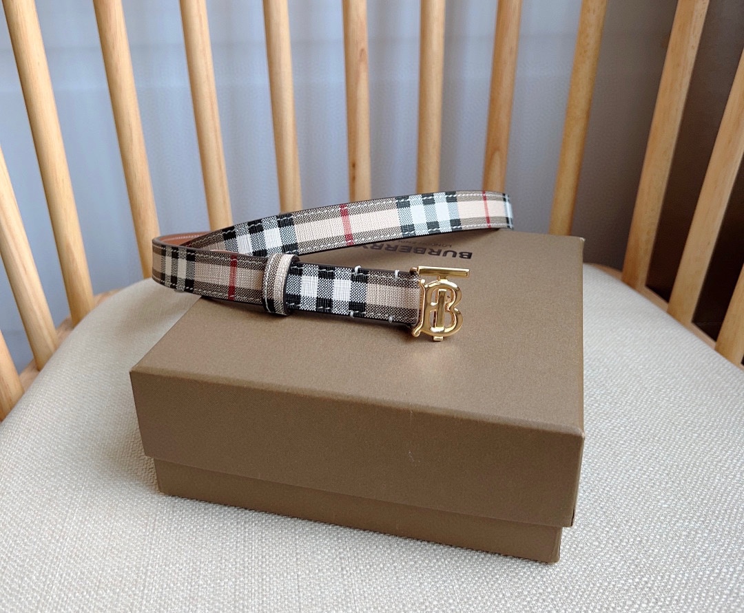 Burberry Leather Belts 1:1 Mirror Version