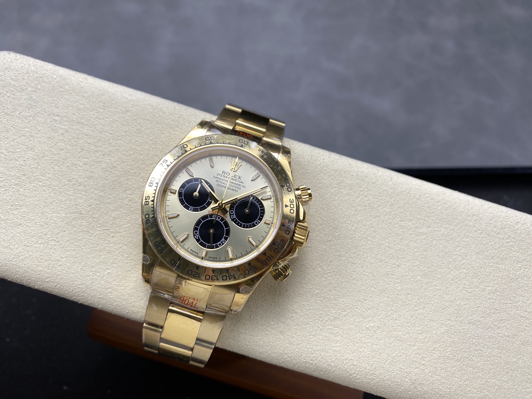 Rolex Daytona 126508 0006 Yellow Gold on Bracelet 1:1 Replica Watch