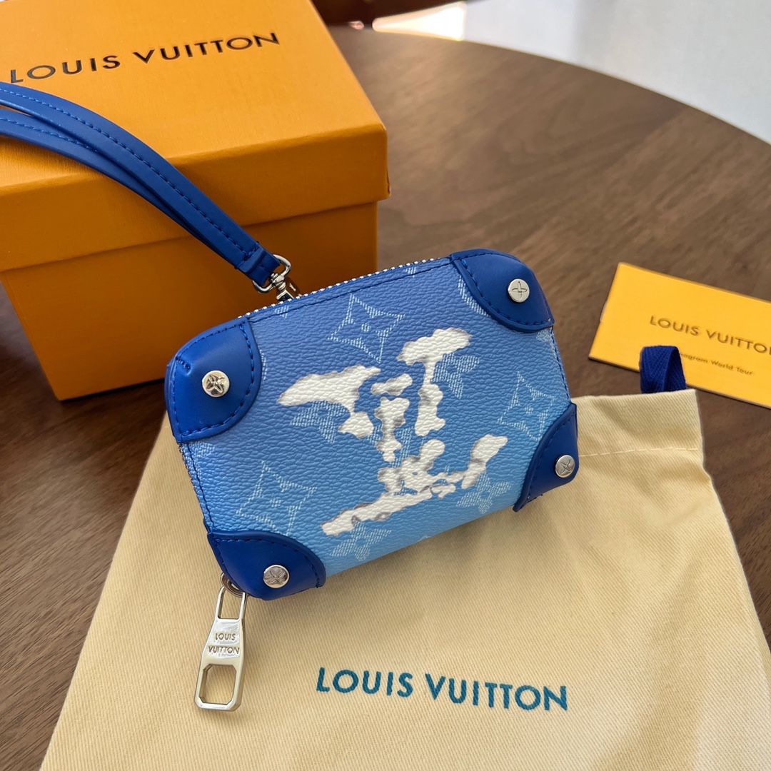 Louis Vuitton Micro Bag Leather Keychain Pendant Accessories