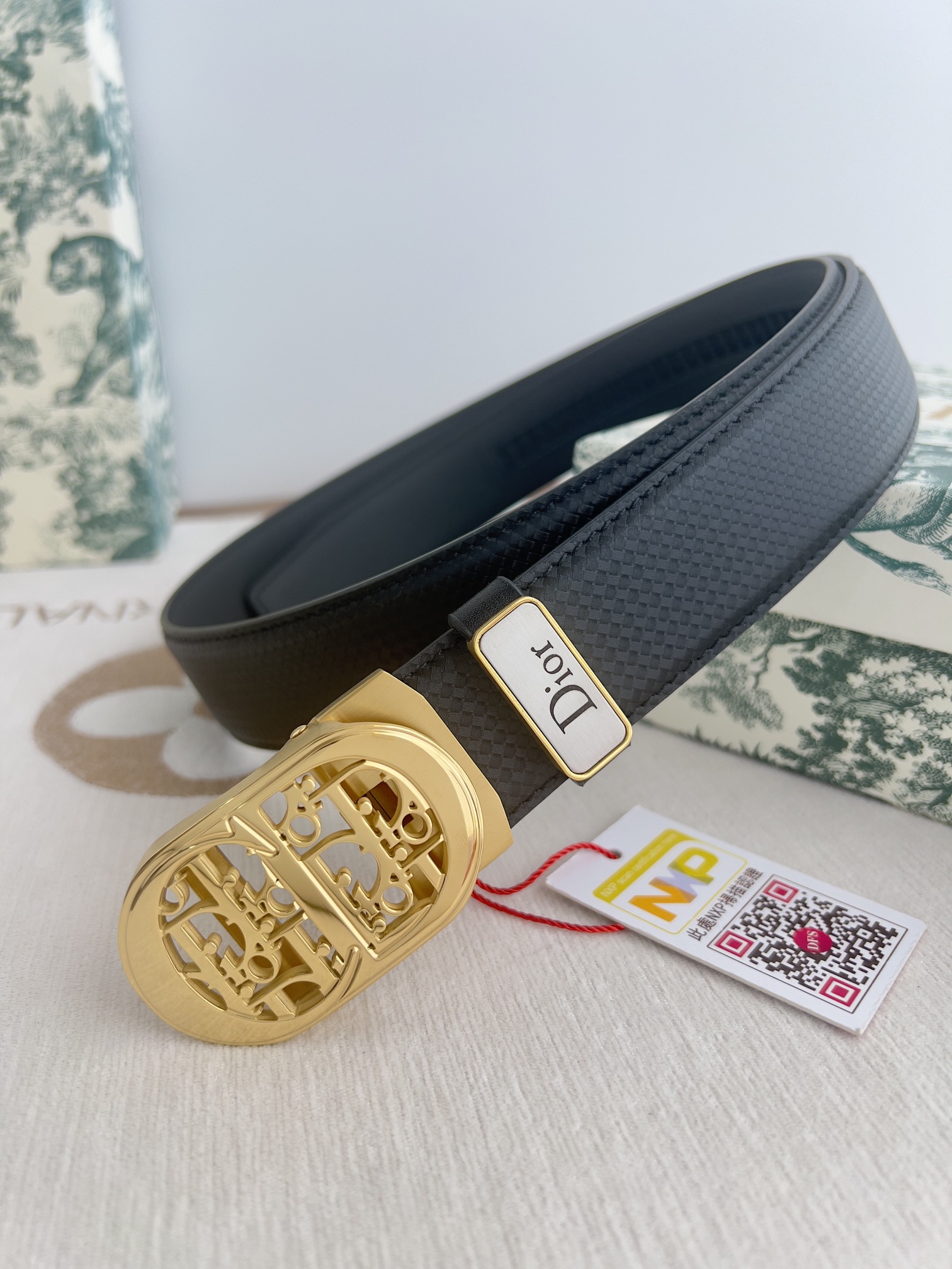 Dior Leather Belts 1:1 Mirror Version