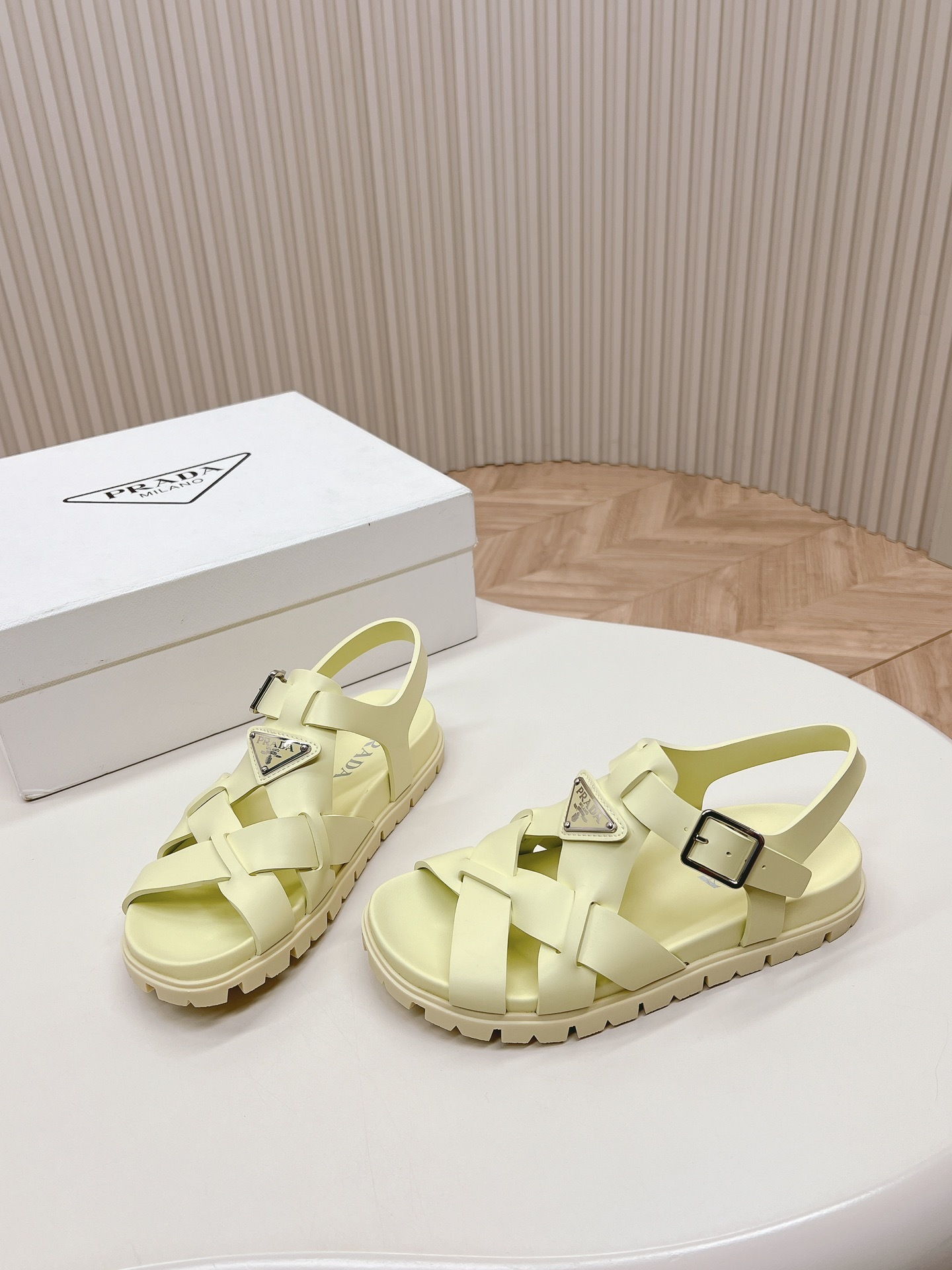 Prada Shoes Fashion Show Sandals