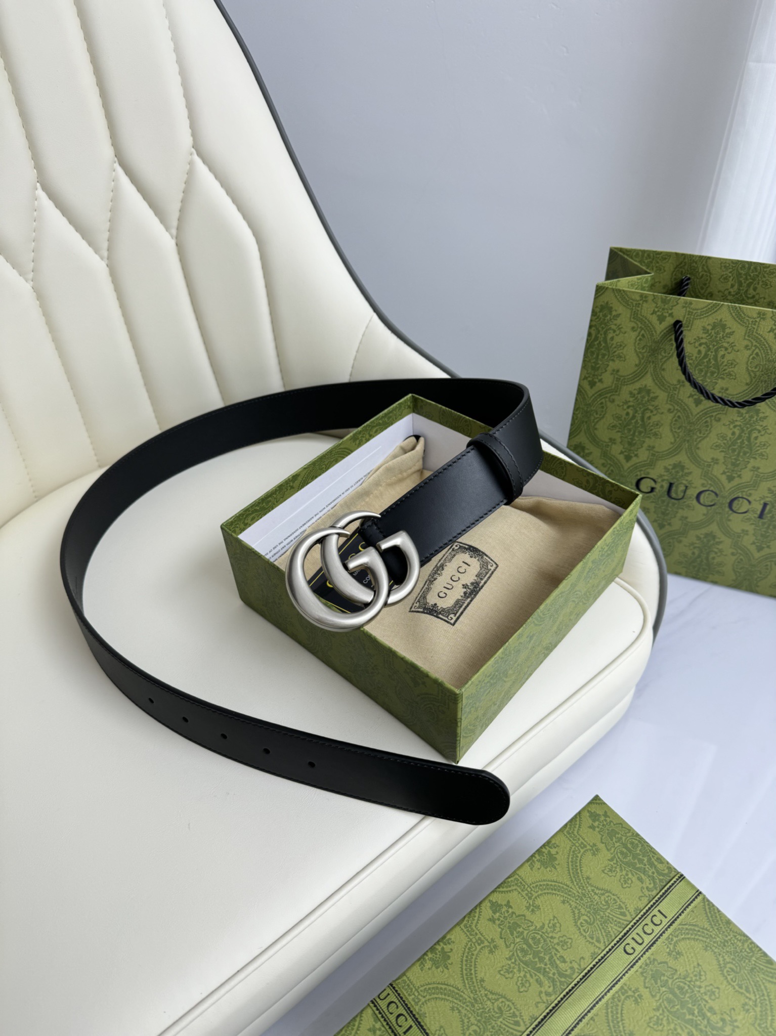Gucci Leather Belts 1:1 Mirror Version