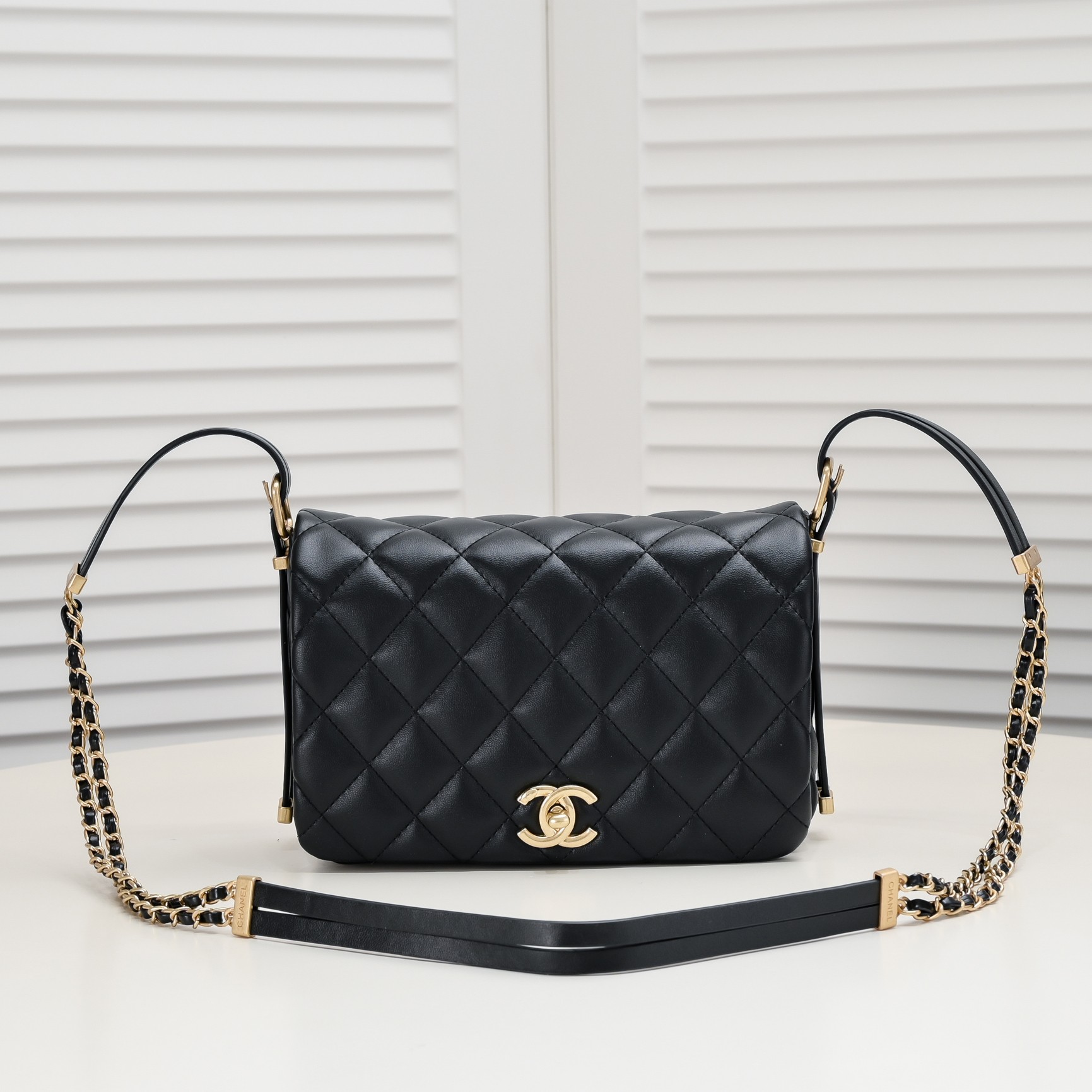 Chanel 23B Messenger Bag Large Shoulder Bag Handbag