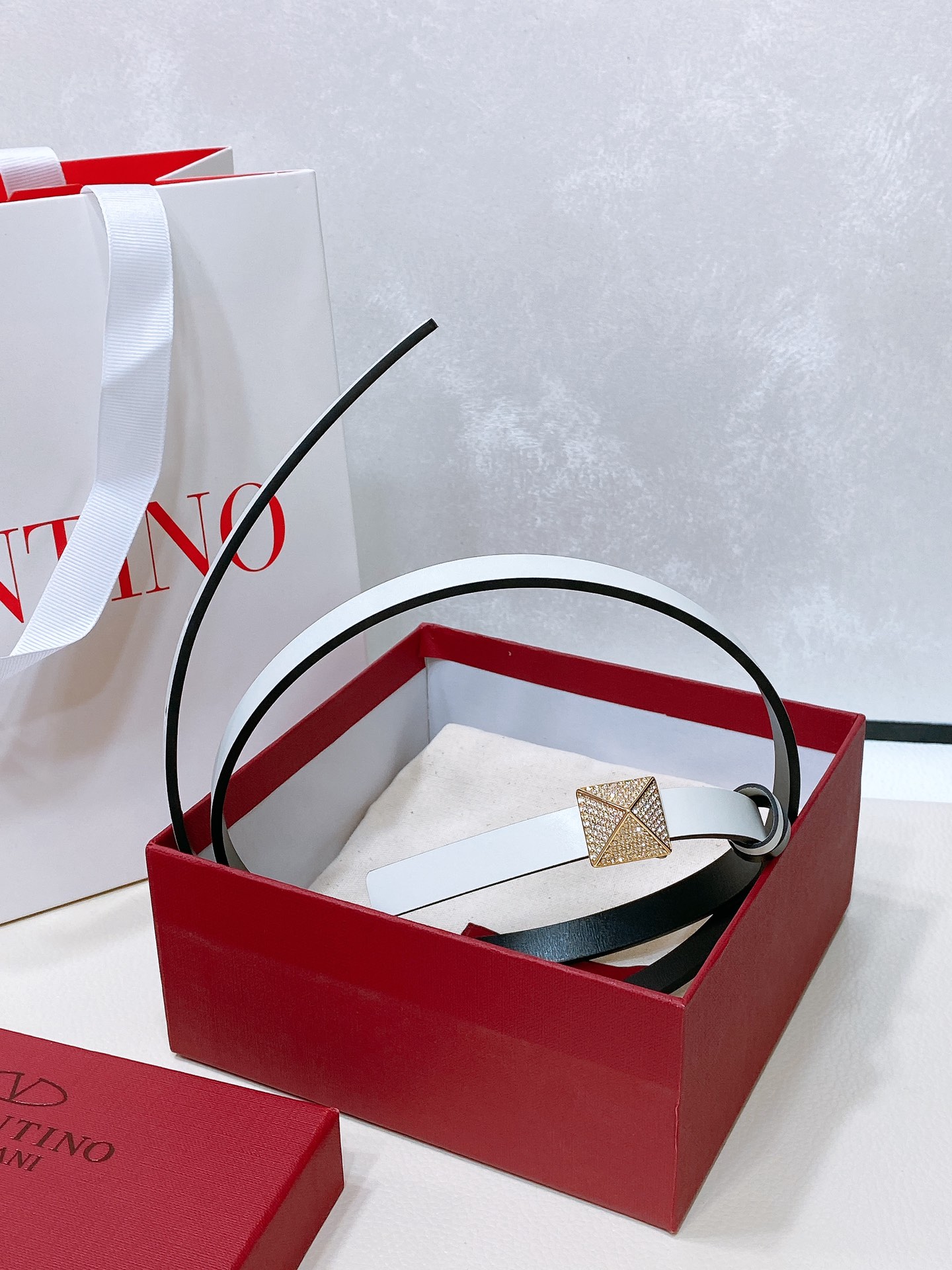 Valentino Leather Belts 1:1 Mirror Version