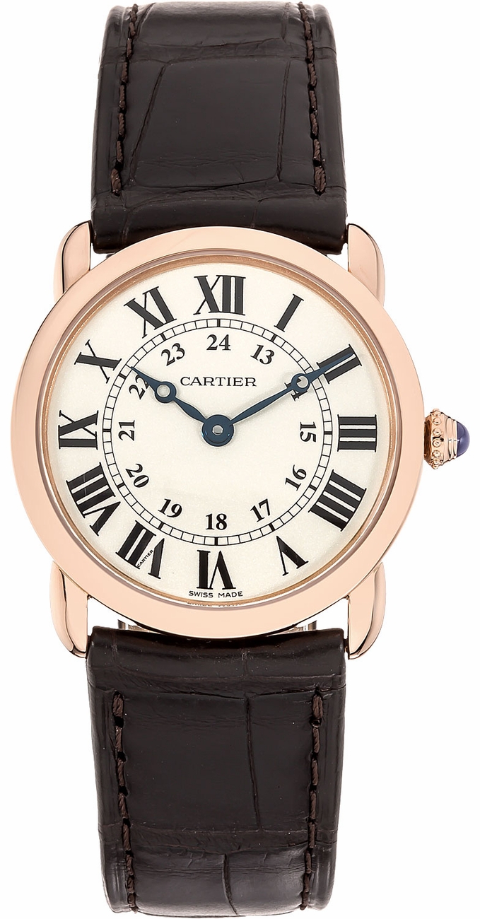Cartier Ronde Louis 18K Pink Gold Lady��s Watch, W6800151