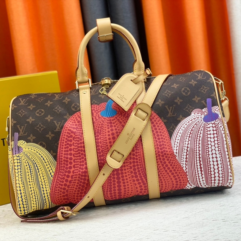 Louis Vuitton LV x YK KEEPALL 45 travel bag M46441