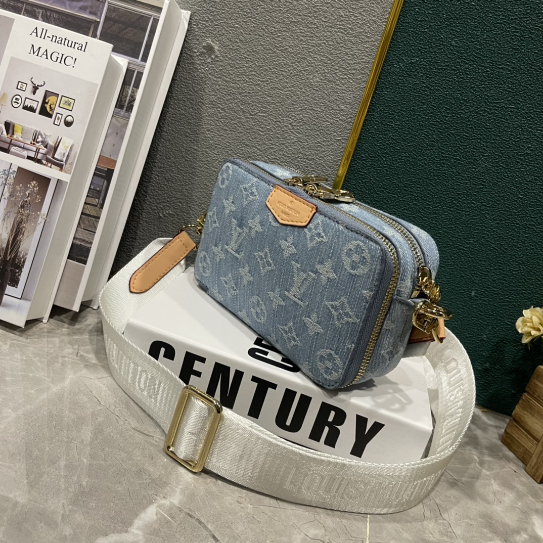 LV Alpha Wearable Bag M60414 LM041 18.5cm