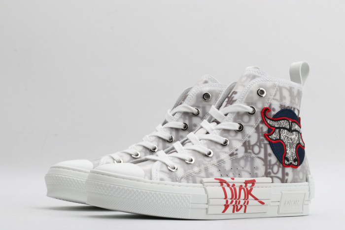 Dior B23 Oblique High Top "Shawn" Shoes(Replica)