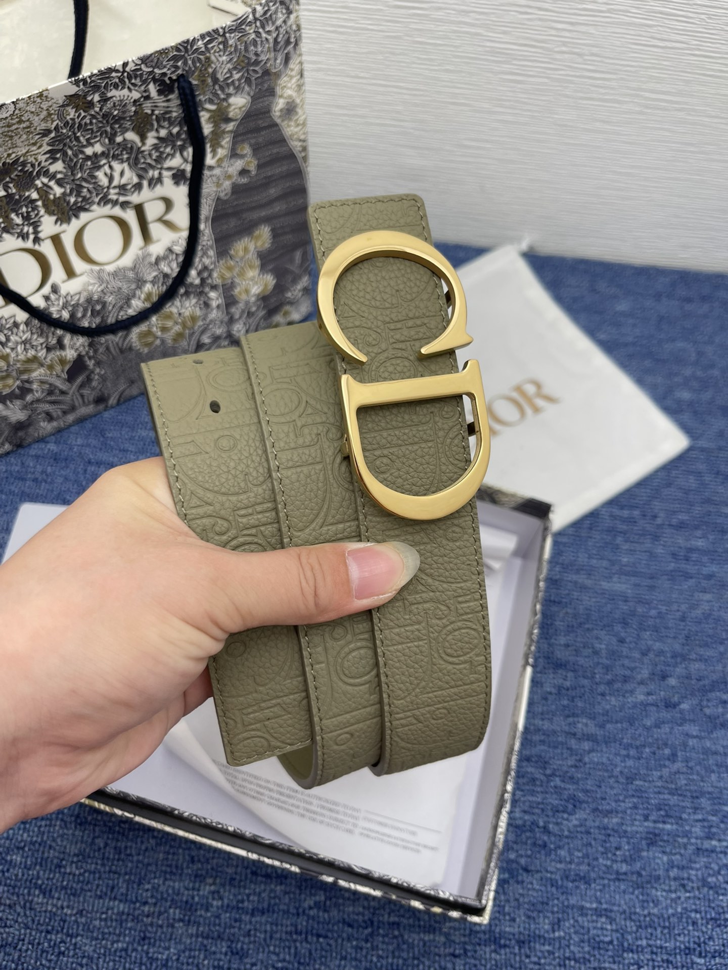 Dior Leather Belts 1:1 Mirror Version