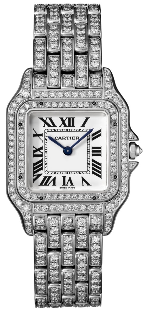 Cartier Panth猫re 18K White Gold & Diamonds Ladies Watch, HPI01130