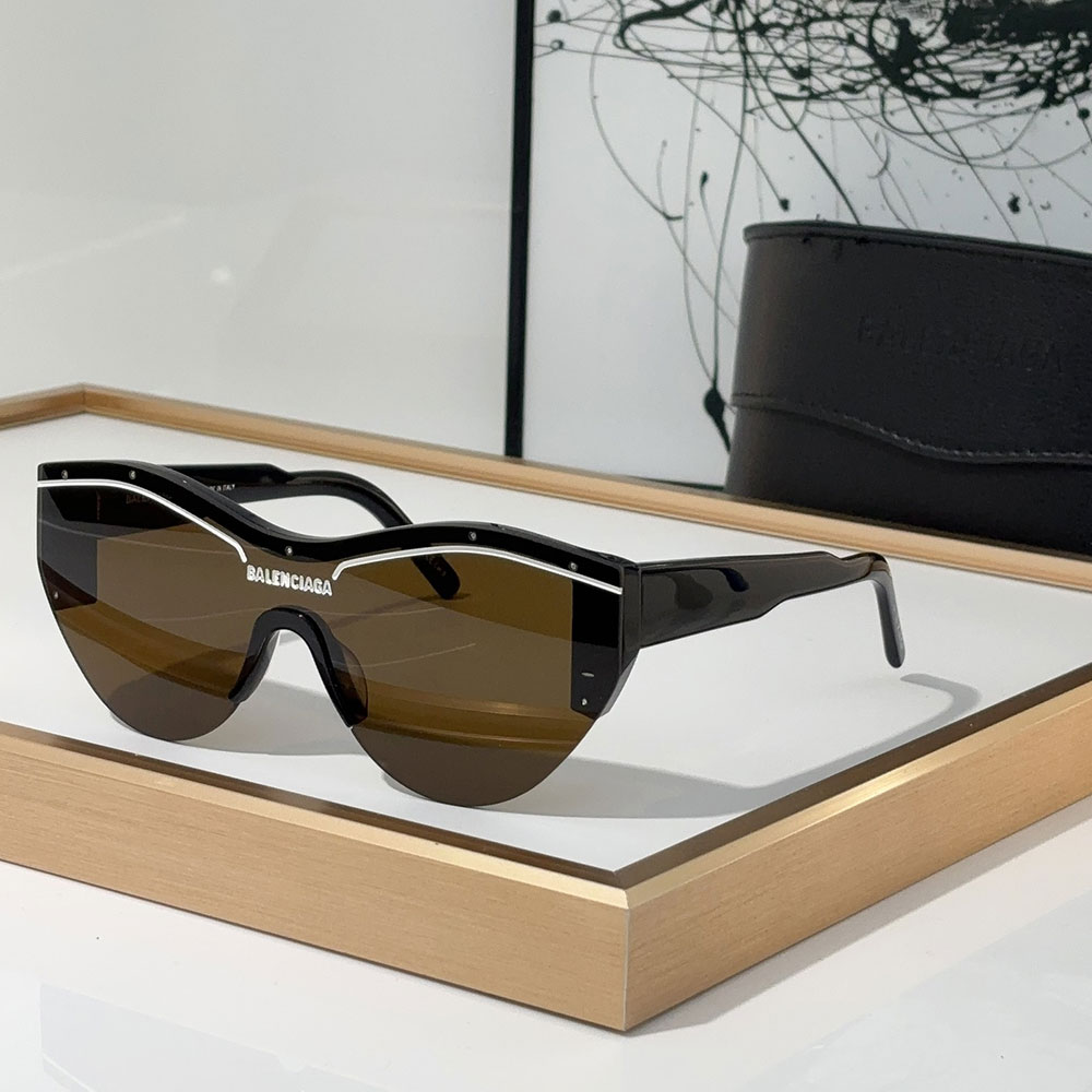 Balenciaga Mirror Logo Sunglasses Top quality （Replica）