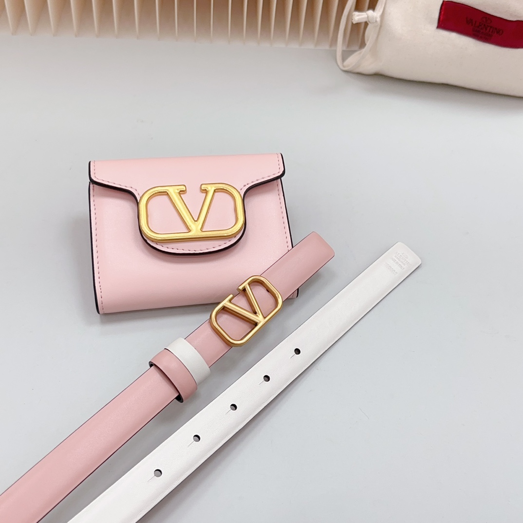 Valentino Leather Belts 1:1 Mirror Version