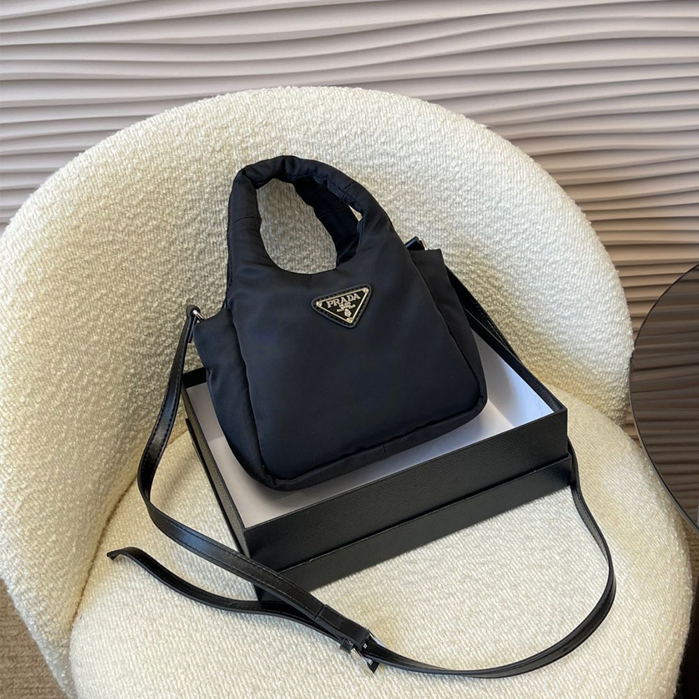 Prada Soft Lined Re Nylon Mini Handbag Shoulder Bag (Replica)
