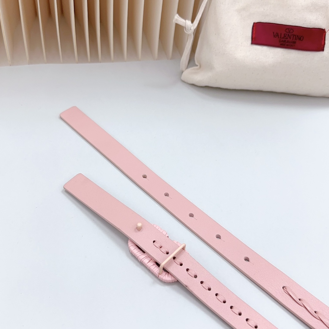 Valentino Leather Belts 1:1 Mirror Version