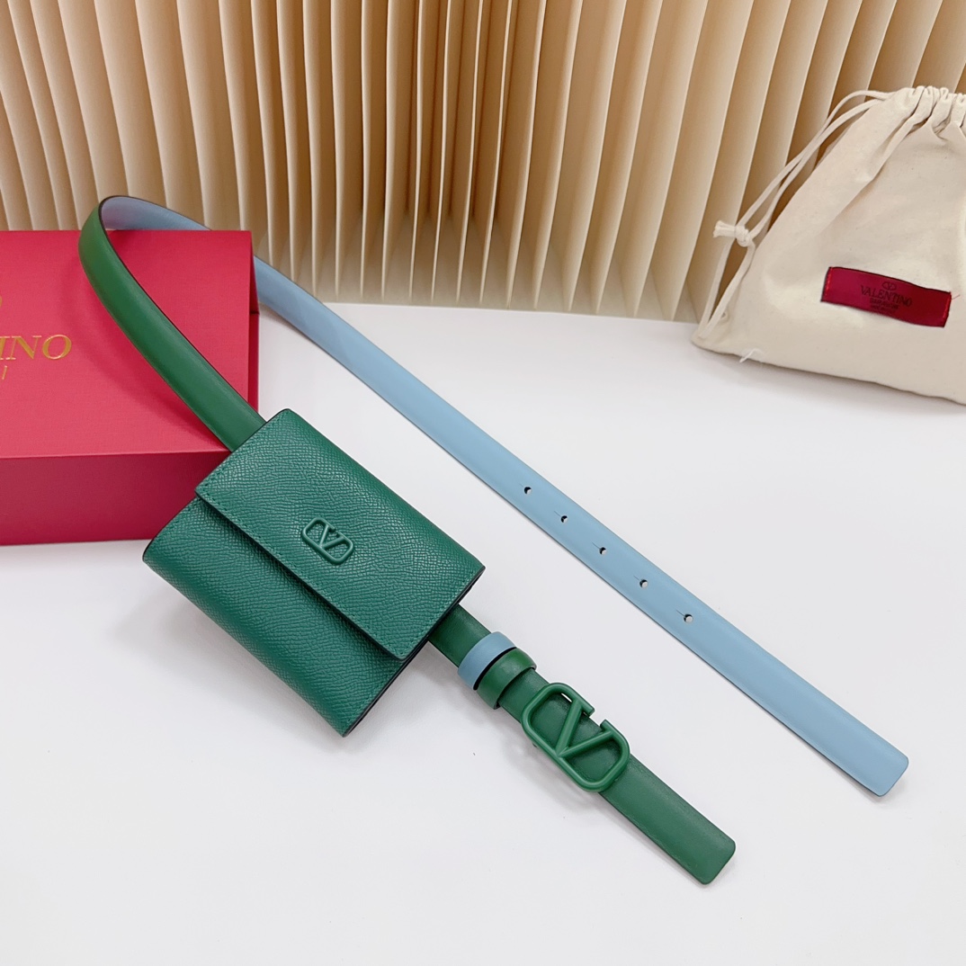 Valentino Leather Belts 1:1 Mirror Version