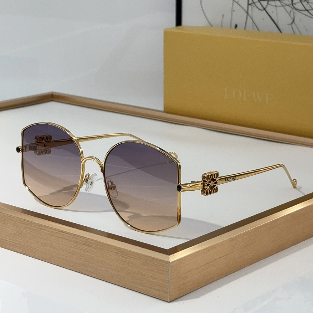 Loewe Half Round Sunscreen Sunglasses Top Quality锛�Replica锛�