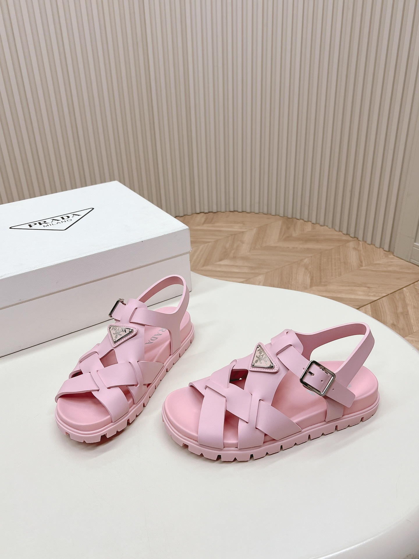 Prada Shoes Fashion Show Sandals