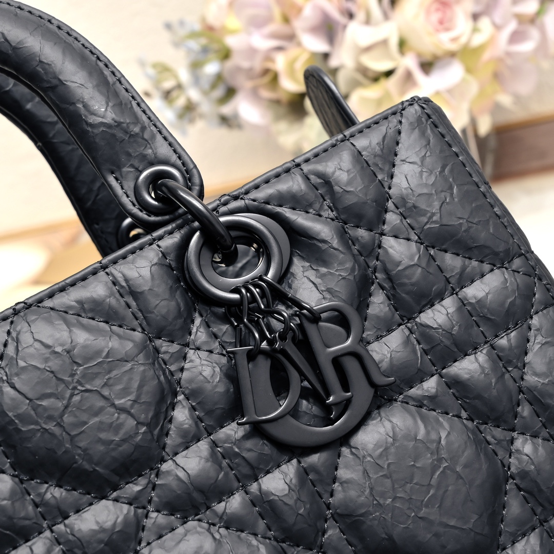 Dior Lady D-sire My Abcdior Horizontal Tote Bag Middle Shoulder Bag Handbag