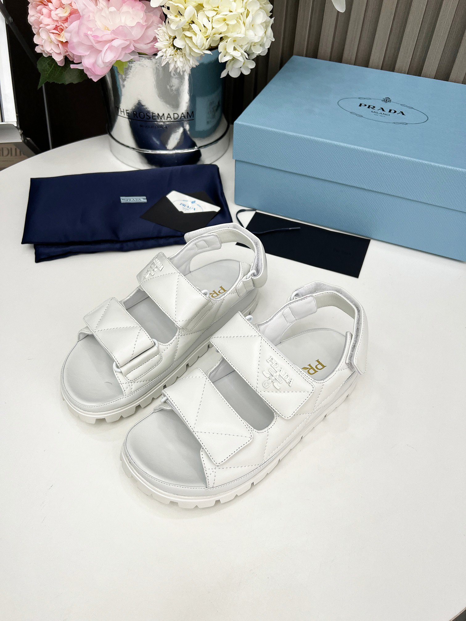 Prada Shoes Classic Thick Bottom Women's Sandals