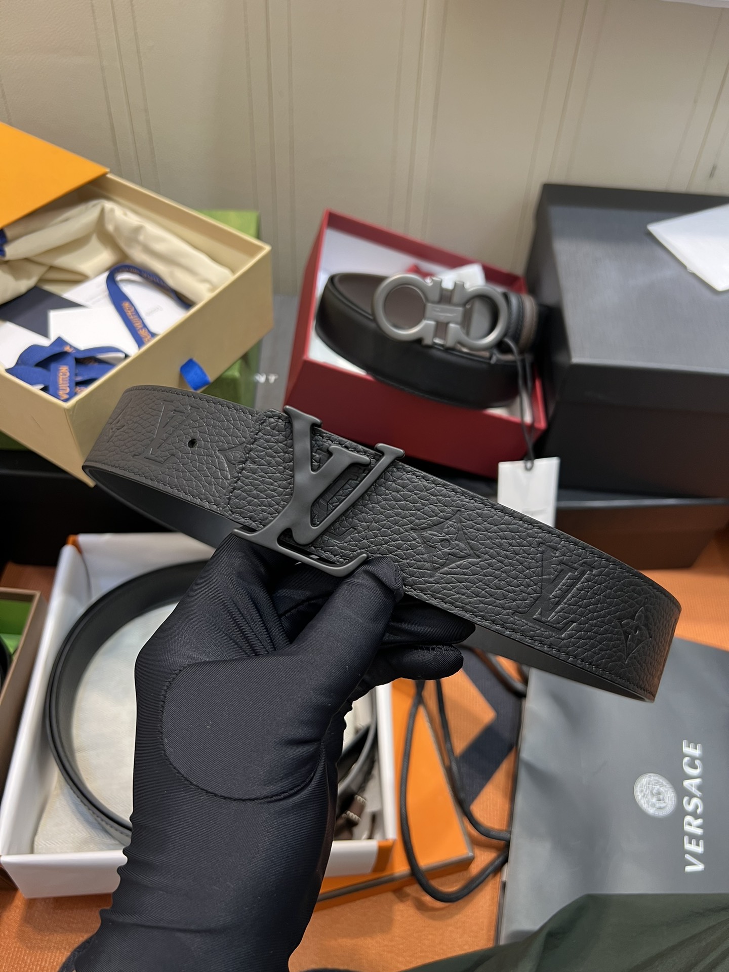 LV Belt 017 4cm