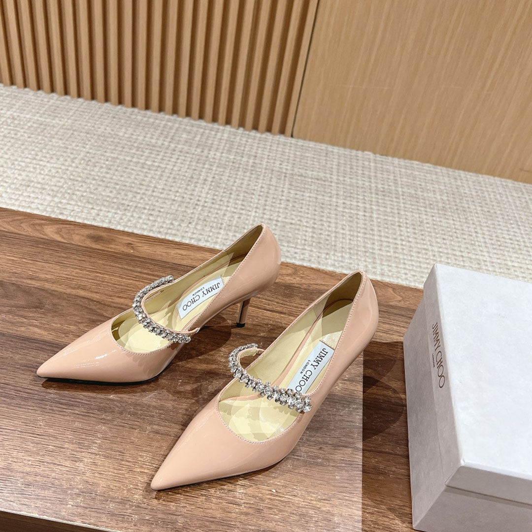 Jimmy Choo Baily Tidal Spike Slide Sandal (Replica)