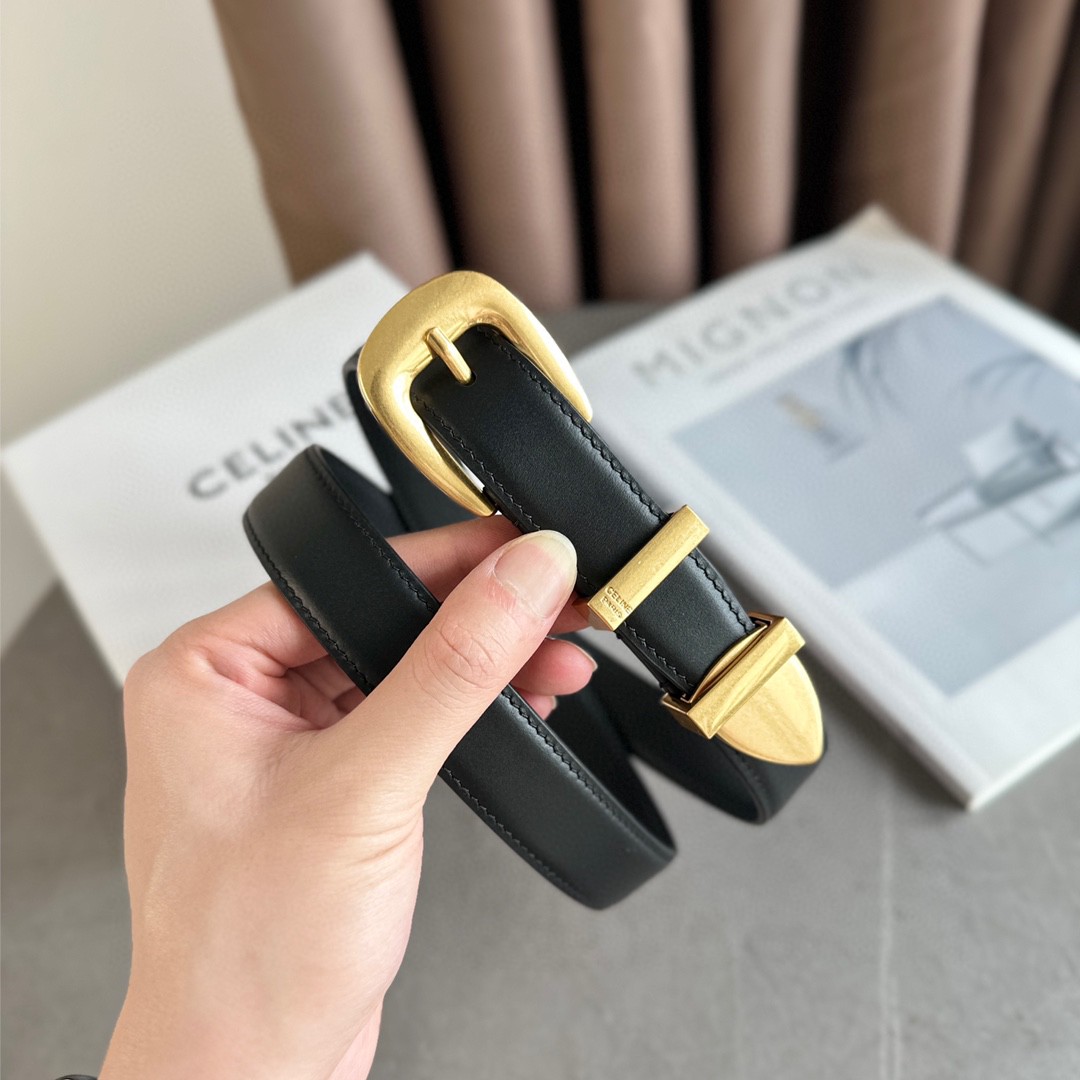 Celine Leather Belts 1:1 Mirror Version