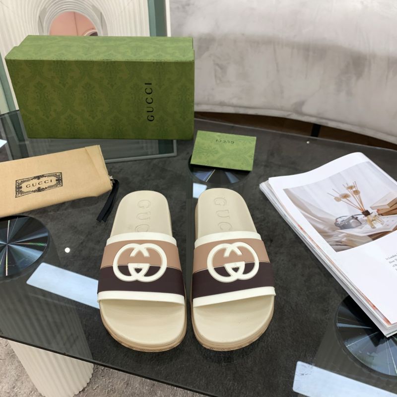 Gucci (WMNS) Slide Interlocking G 655461 (Replica)