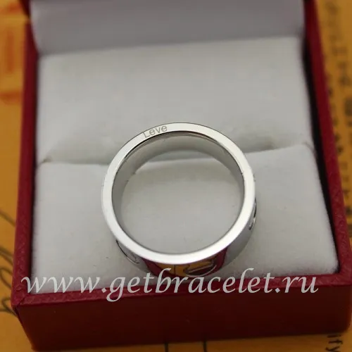 Replica Cartier Love Ring White Gold B4084700