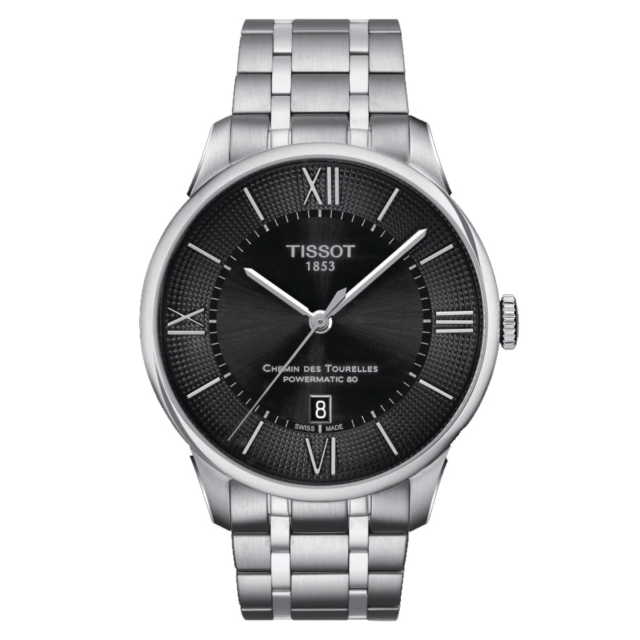 TISSOT WATCH CHEMIN DES TOURELLES POWERMATIC 80 T0994071105800