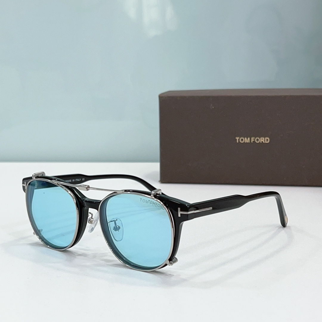 Tom Ford Round Metal Frame Sunglasses Top Quality锛�Replica锛�