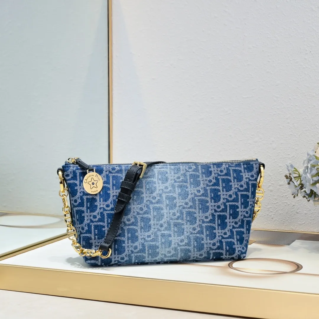 Dior Diorstar Hobo Chain Bag Shoulder Bag Handbag (Replica)