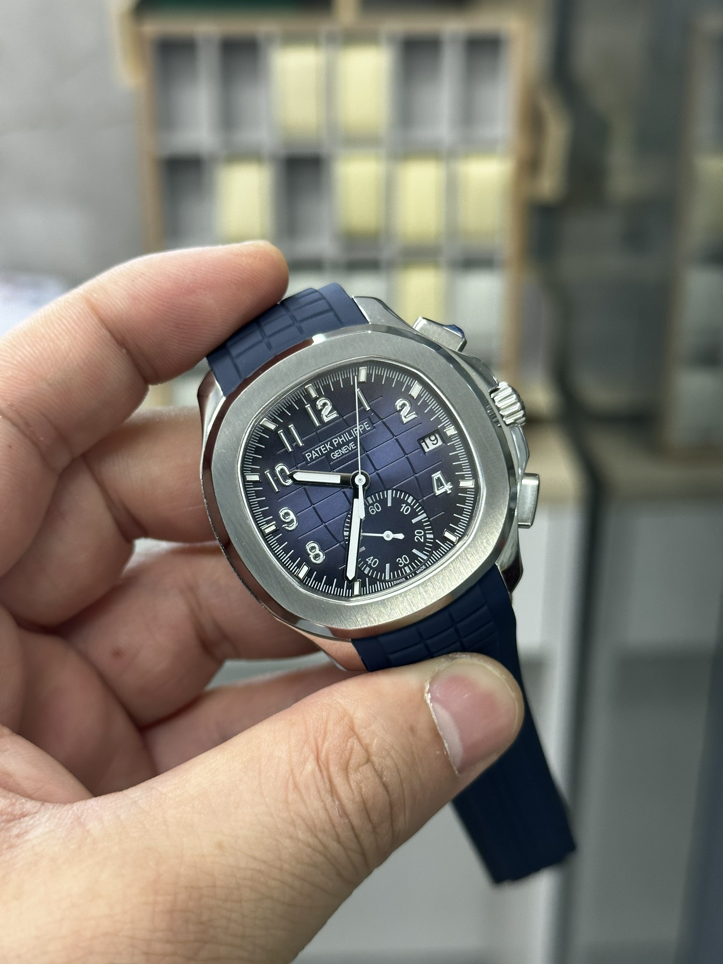 Replica Patek Philippe Aquanaut 5968G 001 42mm Mens Watch