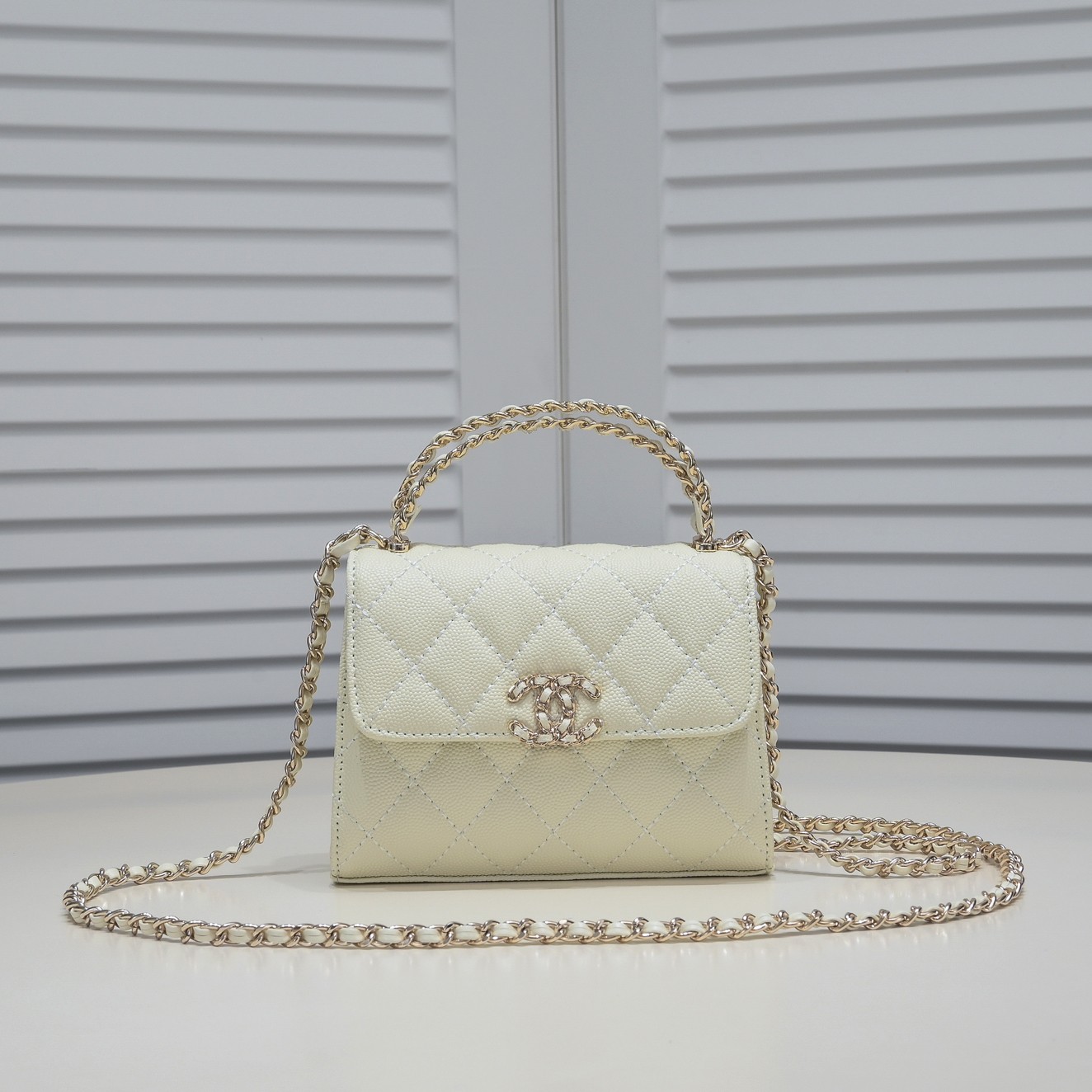 Chanel 23P Kelly Long Handle Bag Shoulder Bag Handbag