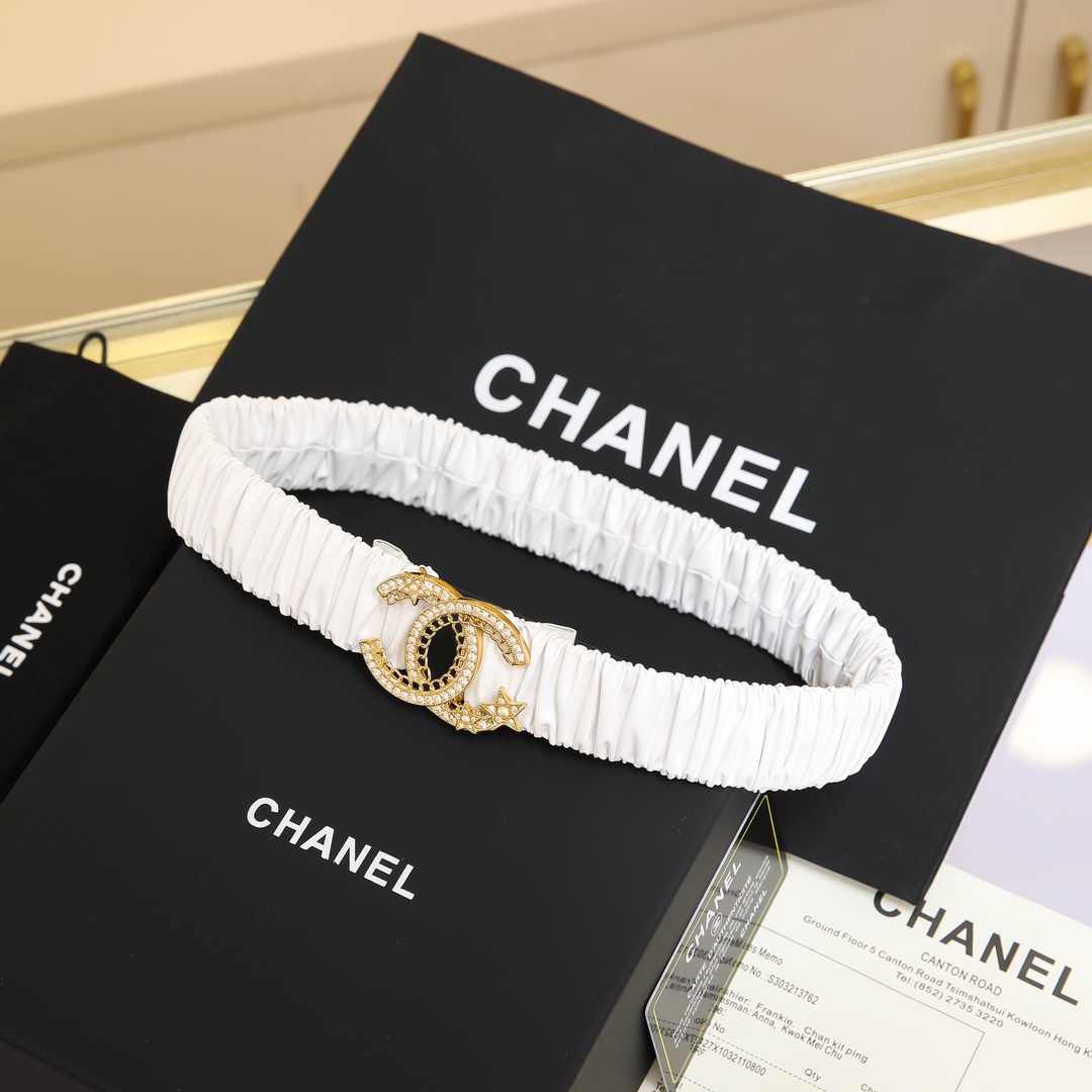 Chanel Leather Belts 1:1 Mirror Version
