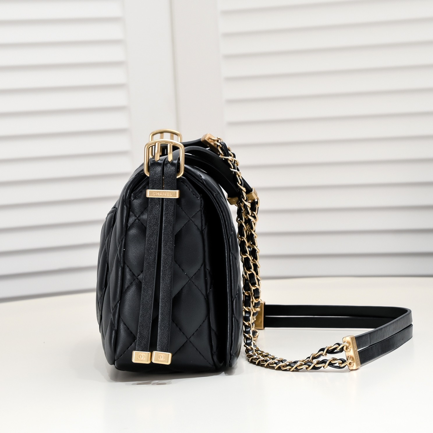 Chanel 23B Messenger Bag Large Shoulder Bag Handbag