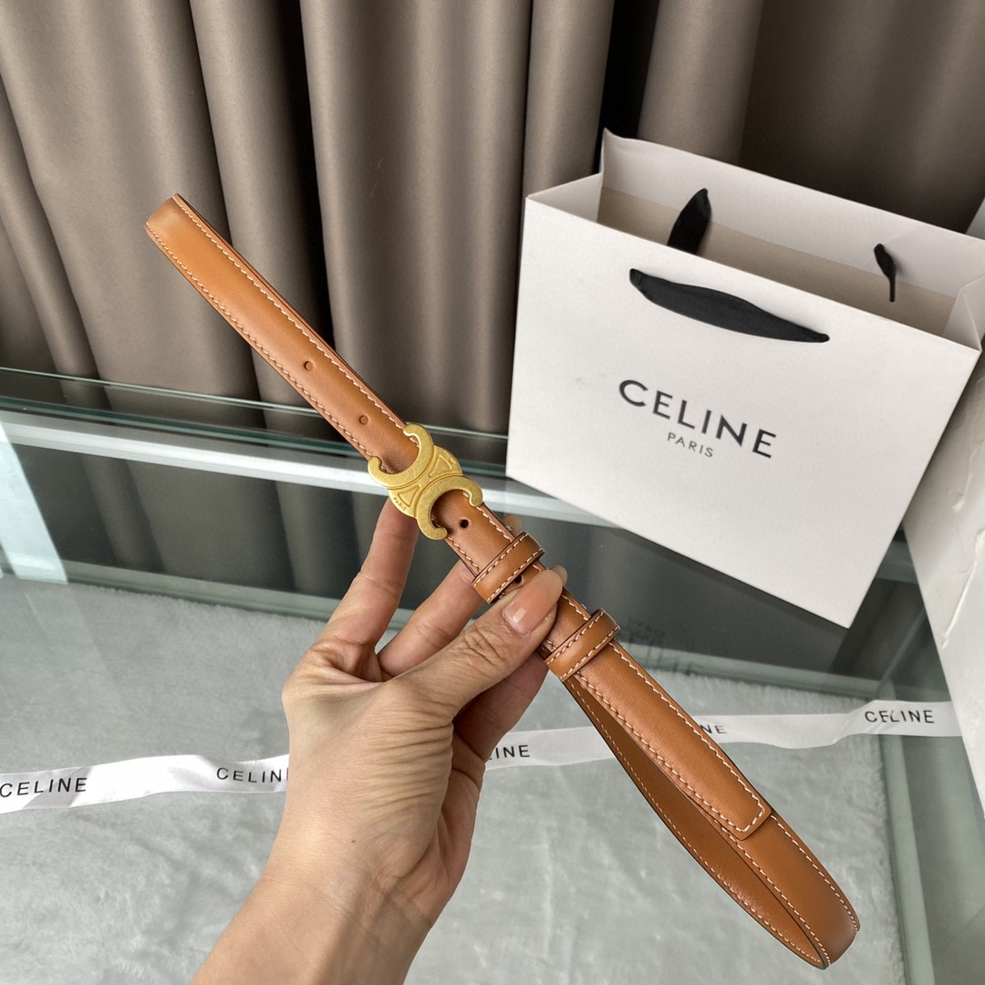 Celine Cowhide Belt 18mm 25mm