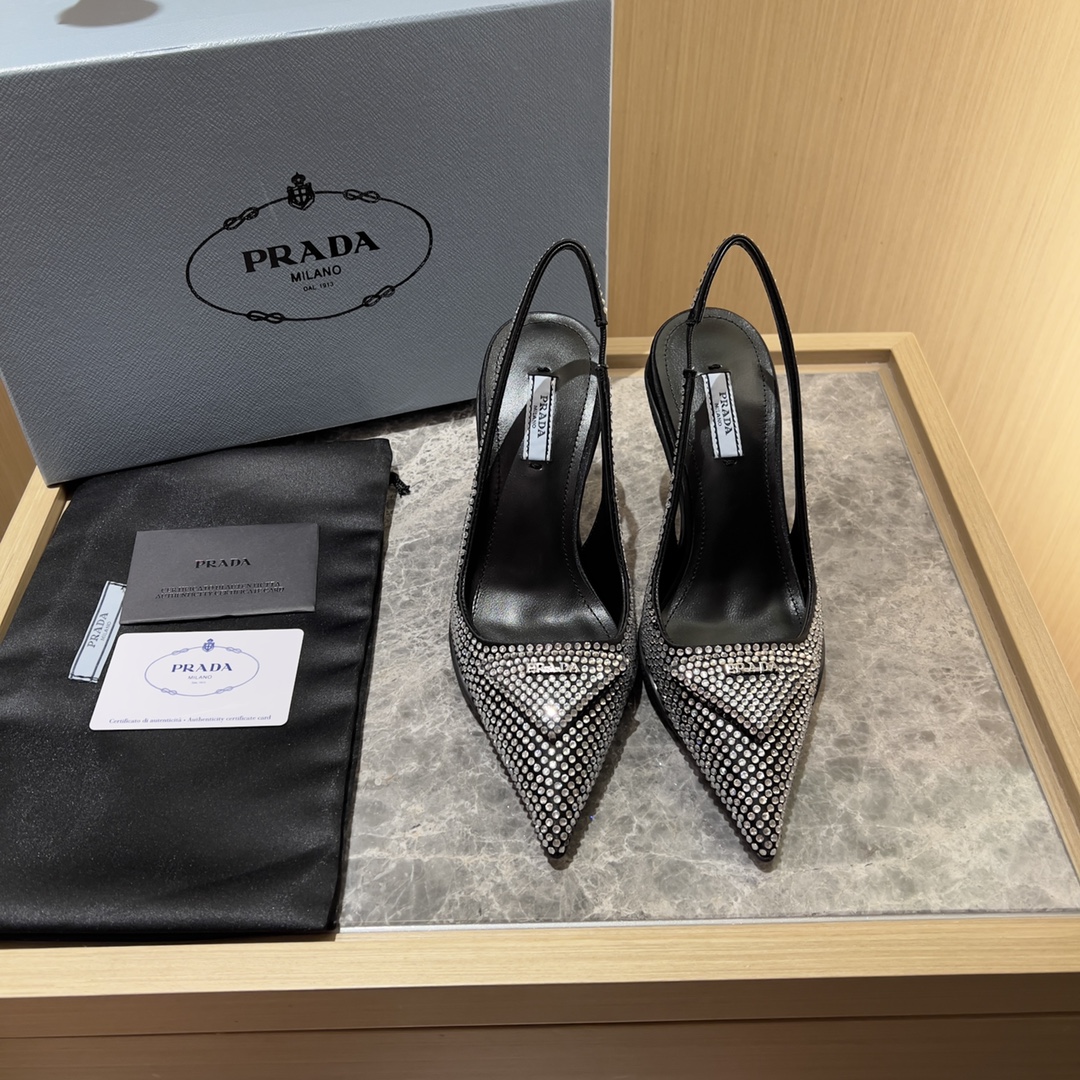 Prada shoes 9CM high heels PD008