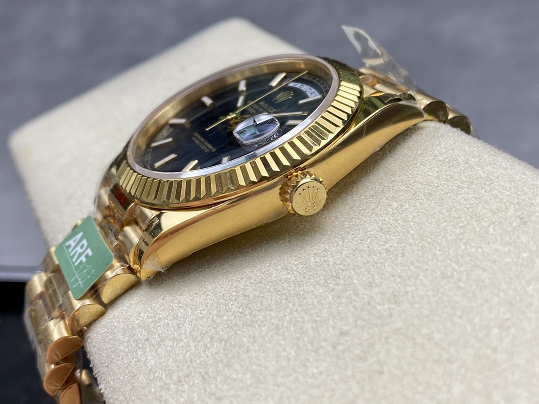 Rolex Day Date 40mm Yellow Gold President Black Dial m228238 0067