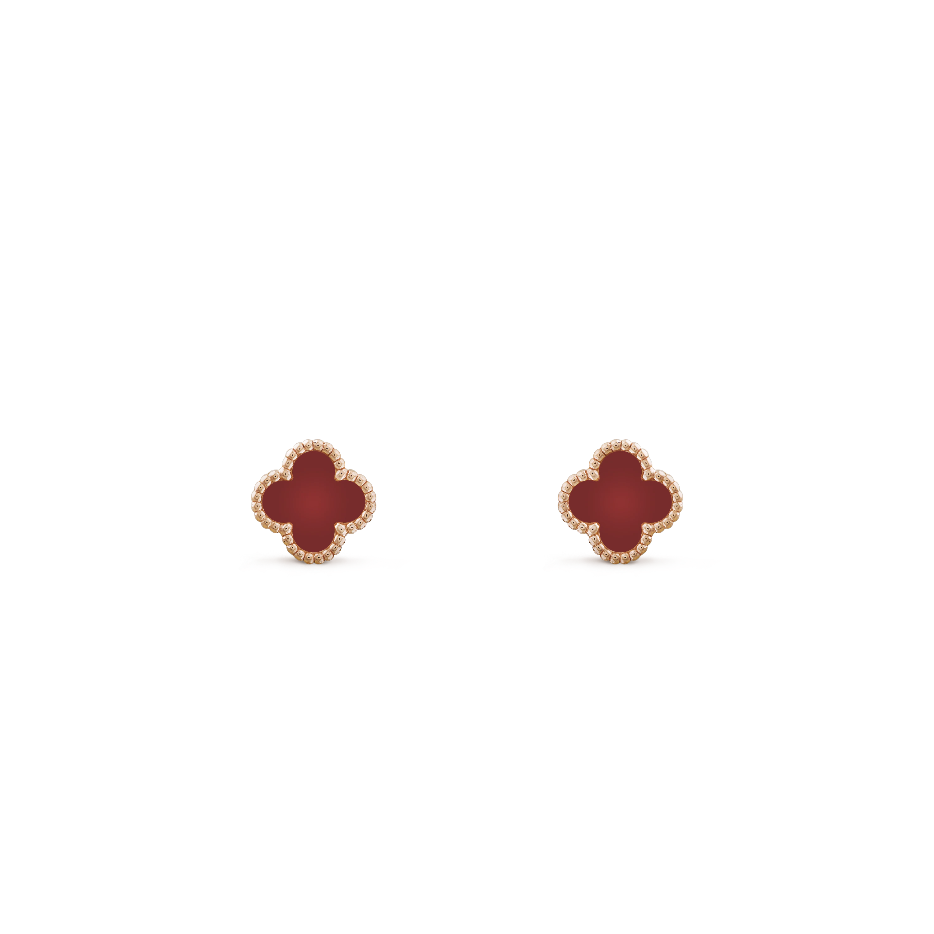Van Cleef & Arpels Small Clover Earrings, Sweet Alhambra earstuds