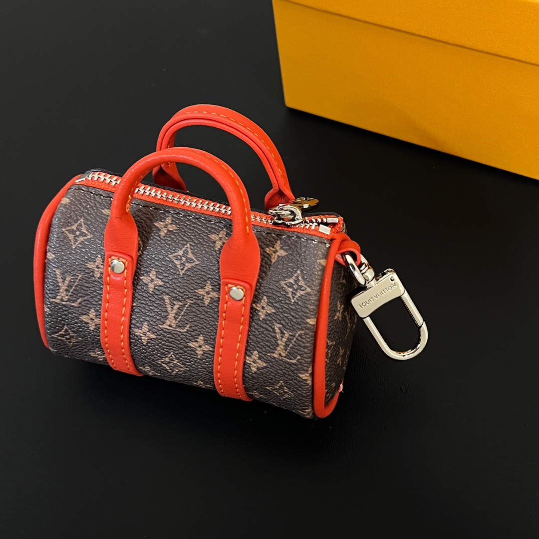 Louis Vuitton Micro Bag Leather Keychain Pendant Accessories